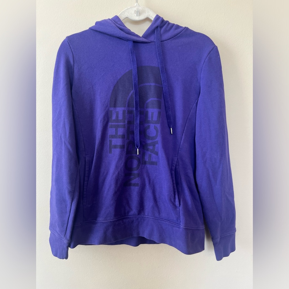 The North Face half dome pullover hoodie sweatshirt athleisure purple women‎ M